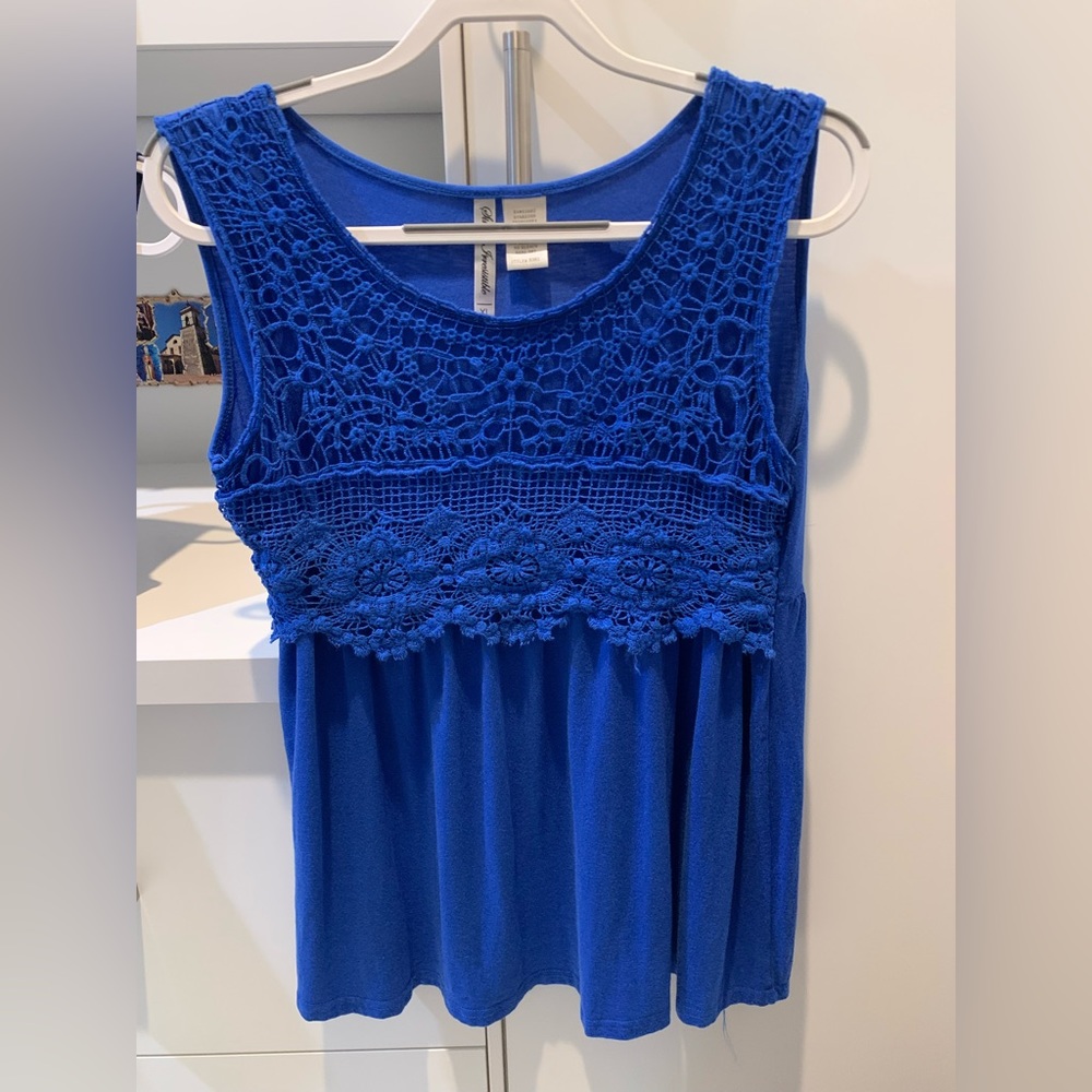Simply Irresistible Blue Top